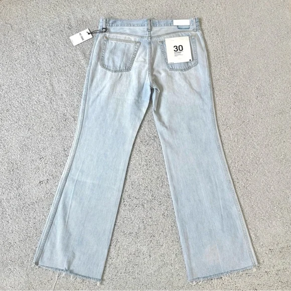 RE/DONE The Californian Mid Rise Panel Jeans Size 30